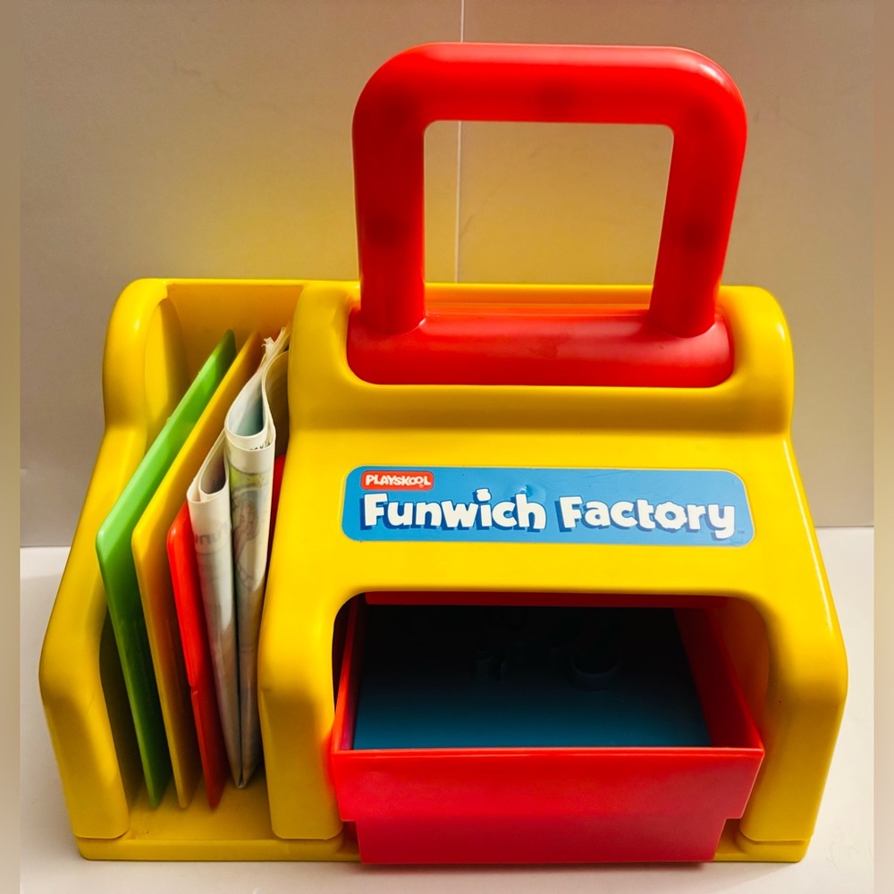 Vintage 1986 Playskool Funwich Factory